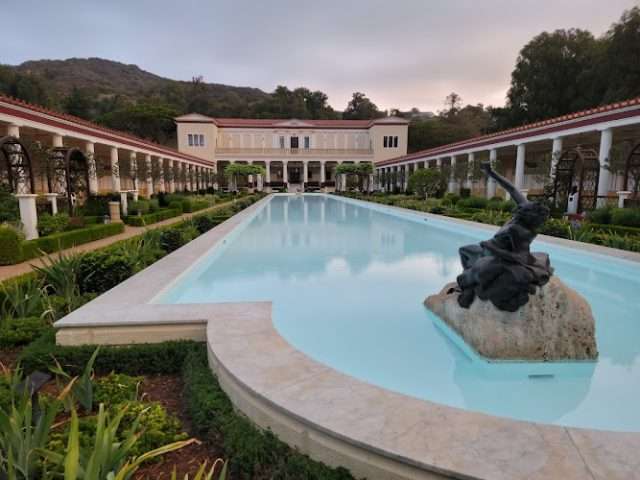 The Getty Villa in Pacific Palisades California