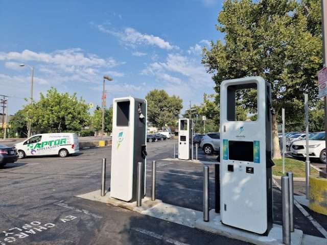 Electrify America Charging Station in Encino California