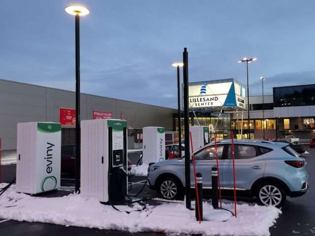 Eviny Charging Station in Lillesand Norway 4790
