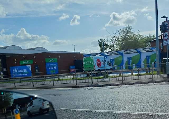 MFG Charging Station in Oldham United Kingdom of Great Britain and Northern Ireland
