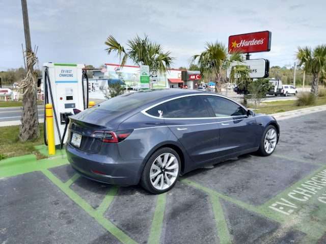 EV Connect Charging Station in Bronson Florida