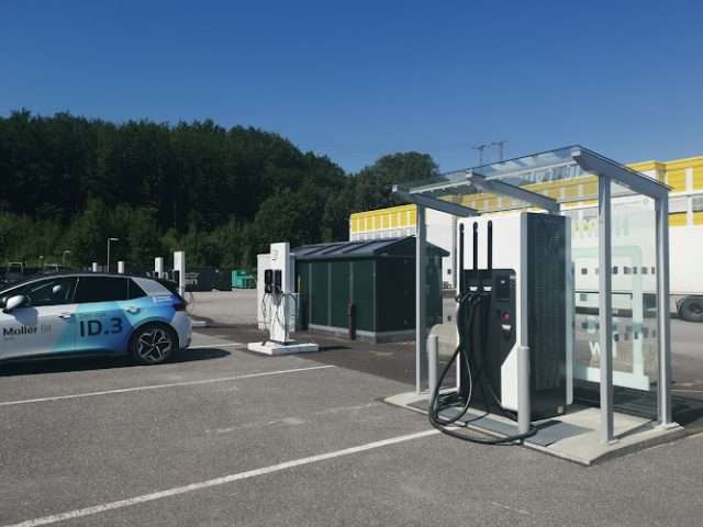 Electric Vehicle Charging Station in Larvik Norway 3262
