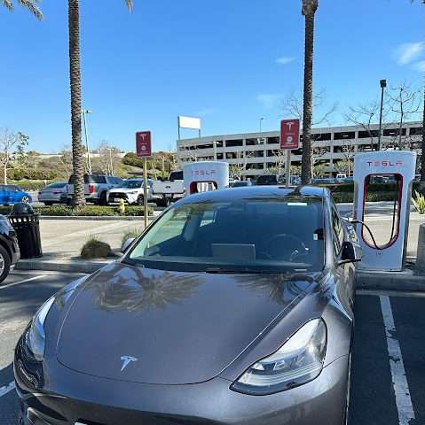 Tesla Supercharger in Anaheim California