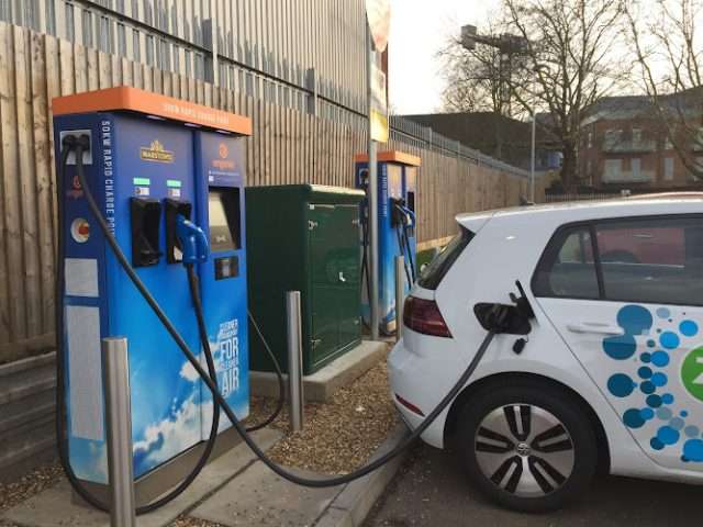 Osprey Charging Station in Welwyn Garden City United Kingdom of Great Britain and Northern Ireland