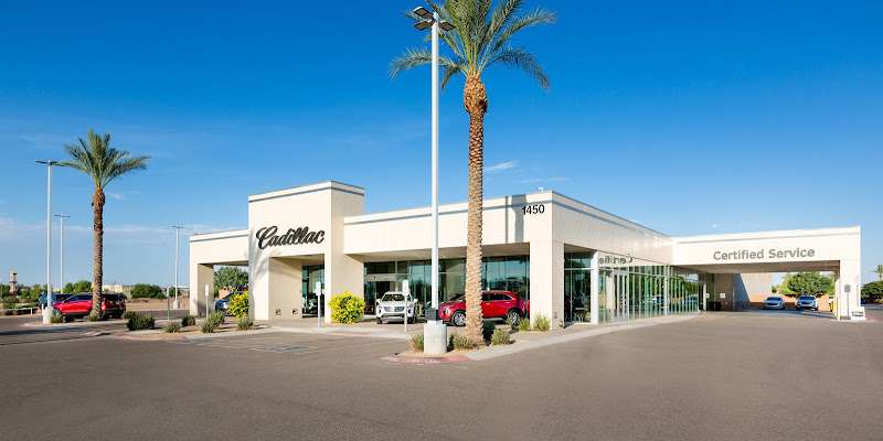 Earnhardt Chandler Cadillac EV Charging Station at 1450 S Gilbert Rd