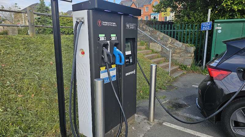 Swarco eConnect Charging Station EV Charging Station at The Green Car Park Y