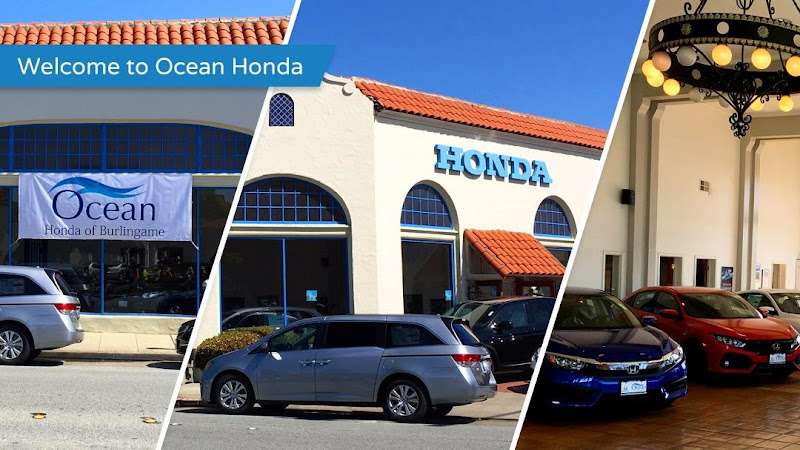 Ocean Honda of Burlingame EV Charging Station at 200 California Dr