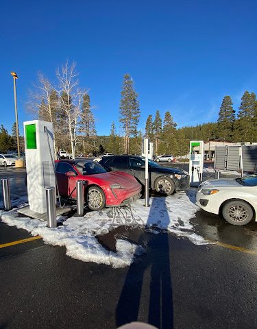 Electrify America Charging Station in Truckee California