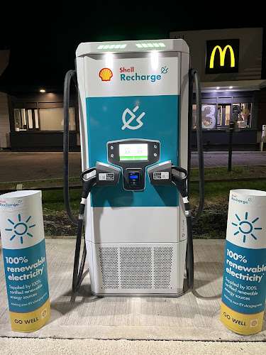Shell Recharge Charging Station EV Charging Station at Milestone Rd