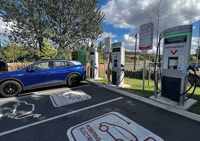 InstaVolt Charging Station in Leeds United Kingdom of Great Britain and Northern Ireland
