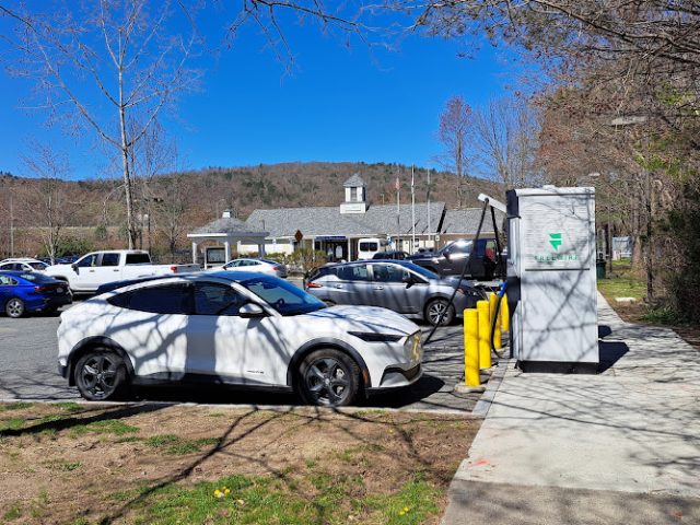 EV Connect Charging Station in Greenfield Massachusetts