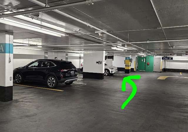 ChargePoint Charging Station in Toronto Ontario Canada