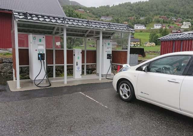 Mer Charging Station in Røldal Norway 5760