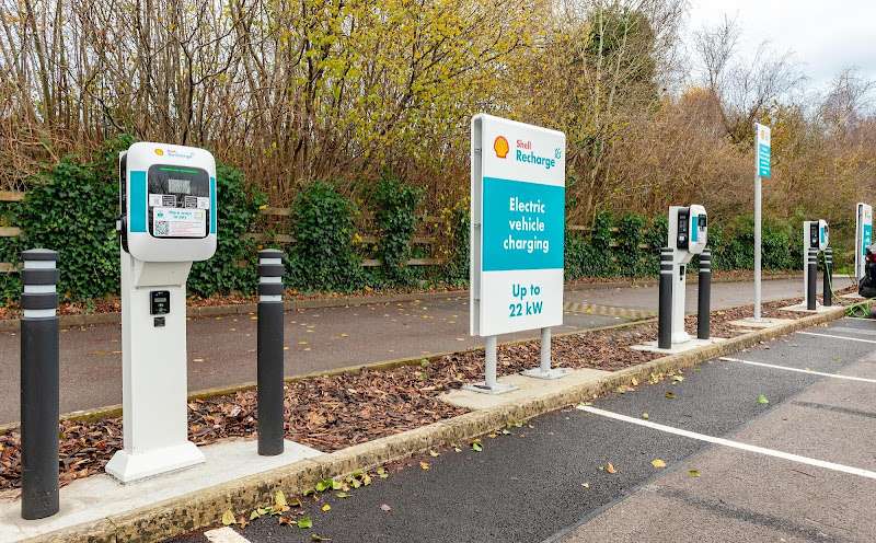 Shell Recharge Charging Station EV Charging Station at 2 Churchill Way W