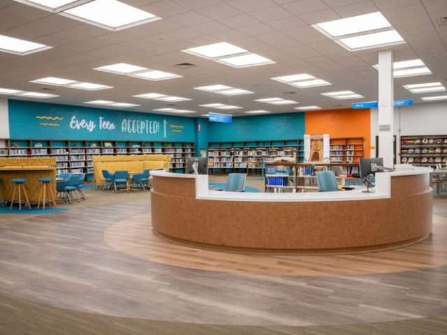 Carson Library in Carson California