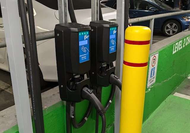 Flo Charging Station in Toronto Ontario Canada