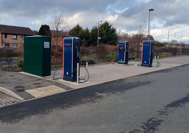 Osprey Charging Station in Glasgow United Kingdom of Great Britain and Northern Ireland