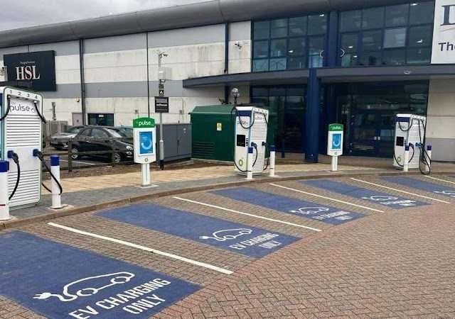 bp pulse Charging Station in Brierley Hill United Kingdom of Great Britain and Northern Ireland