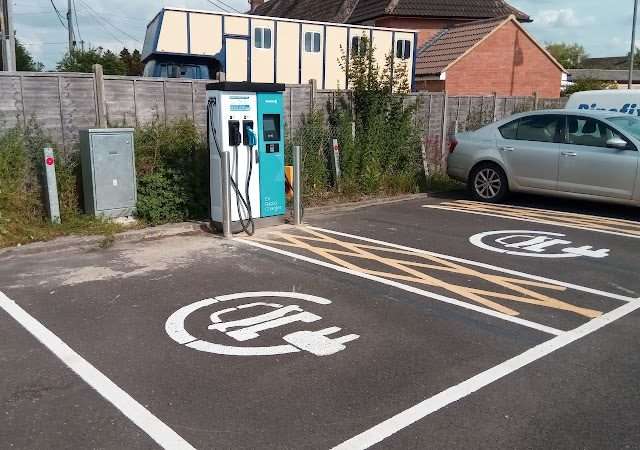 Swarco Charging Station in Yeovil United Kingdom of Great Britain and Northern Ireland