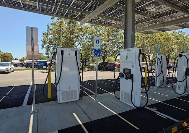 ChargeNet Charging Station in Rohnert Park California