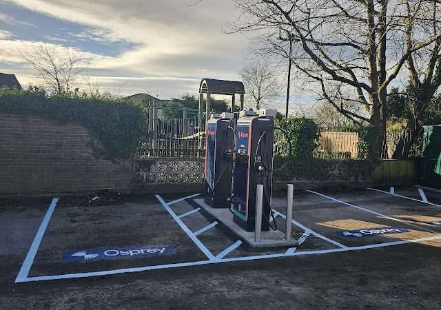 Osprey Charging Station in Staffordshire United Kingdom of Great Britain and Northern Ireland