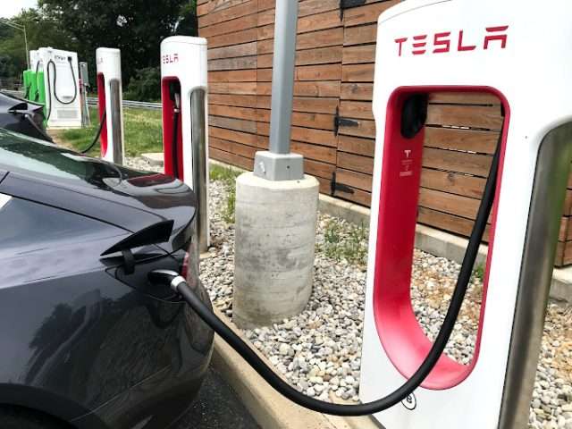 Tesla Supercharger in Cranbury NJ