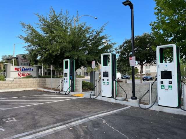 Electrify America Charging Station in Stevenson Ranch California