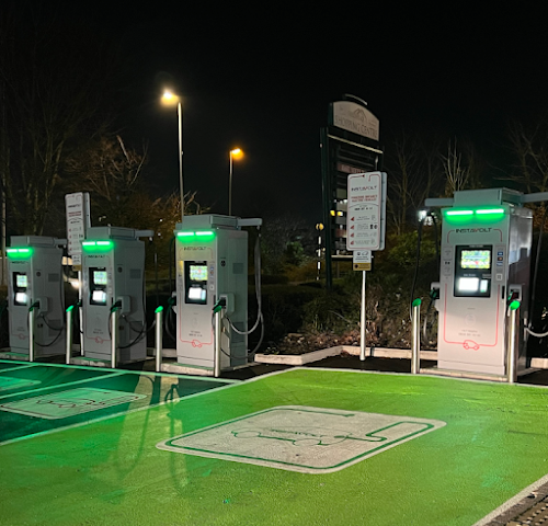 InstaVolt Charging Station in Bradford United Kingdom of Great Britain and Northern Ireland