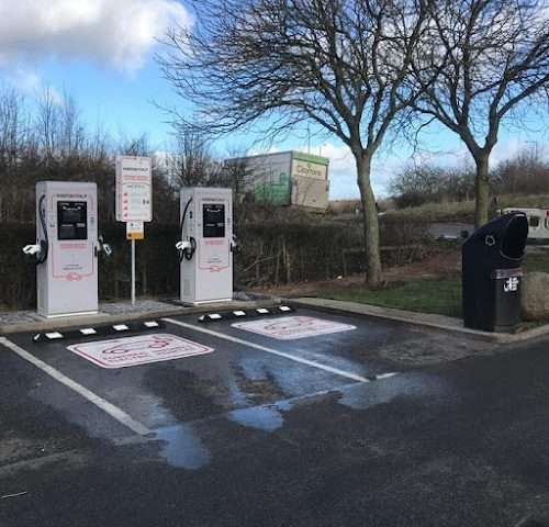 InstaVolt Charging Station in Retford United Kingdom of Great Britain and Northern Ireland