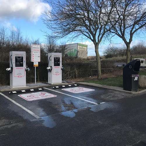 InstaVolt Charging Station EV Charging Station at McDonald's A1 A57 Interchange