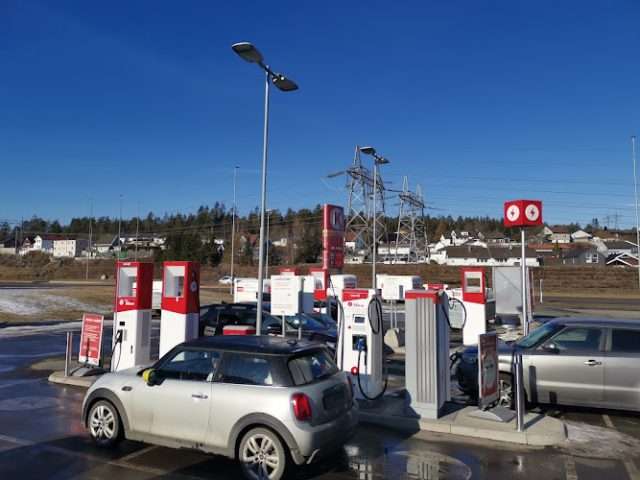 Circle K Charging Station in Lørenskog Norway 1470