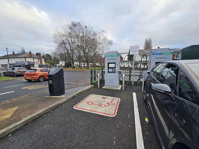 InstaVolt Charging Station EV Charging Station at McDonalds Wolves