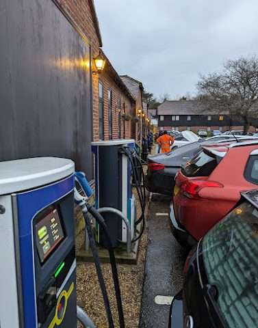 bp pulse Charging Station in Chichester United Kingdom of Great Britain and Northern Ireland
