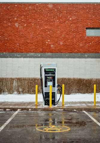 ChargePoint Charging Station in Saint-Basile-le-Grand Quebec Canada