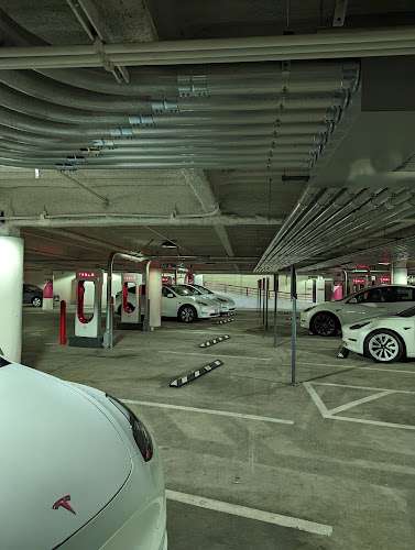 Tesla Supercharger EV Charging Station at Sacramento