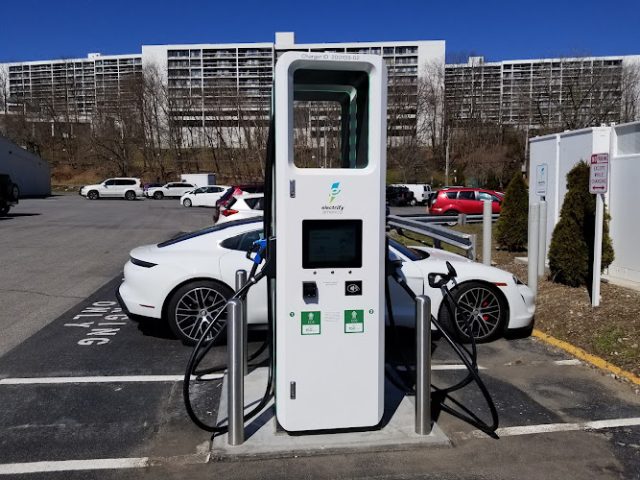Electrify America Charging Station in Hartsdale New York