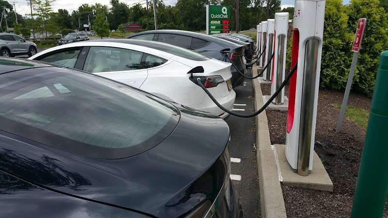 Tesla Supercharger EV Charging Station at 640 Washington Ave