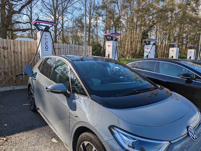 IONITY Charging Station EV Charging Station at 2 Beaconsfield Services