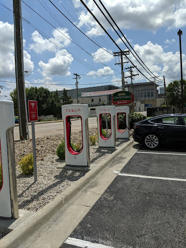 Tesla Supercharger EV Charging Station at 2 Kanawha Blvd E