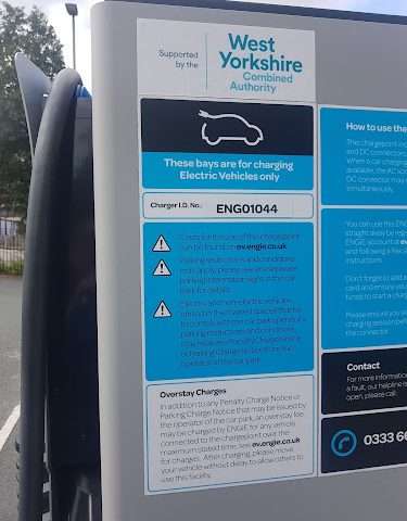 ENGIE Charging Station in Pontefract United Kingdom of Great Britain and Northern Ireland