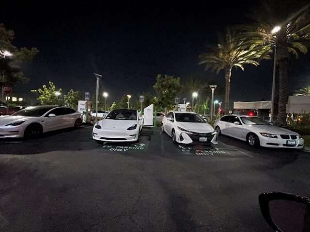 EVgo Charging Station in Downey California