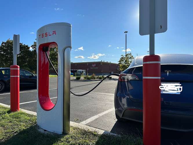 Tesla Supercharger EV Charging Station at 650 MA-33