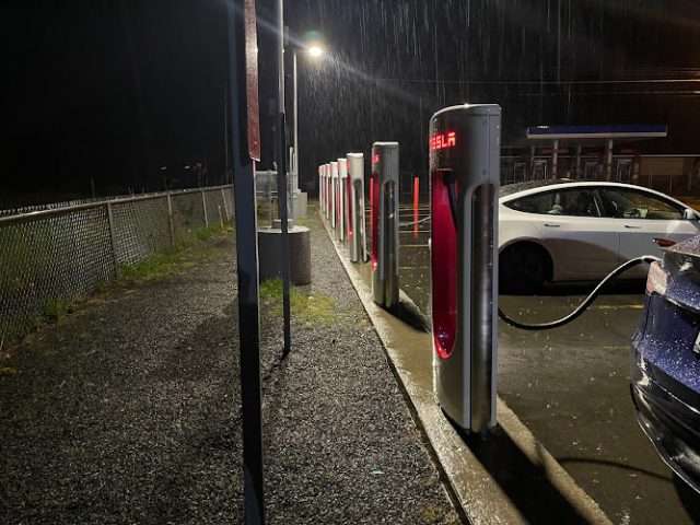 Tesla Supercharger in Roscoe New York