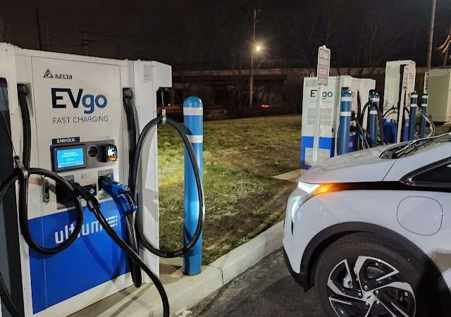 EVgo Charging Station in Perth Amboy New Jersey