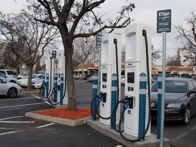 EVgo Charging Station in Hayward California