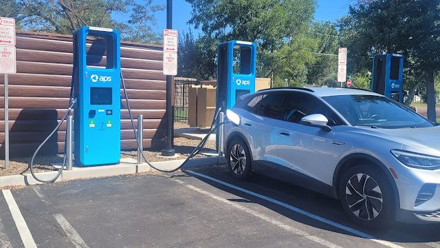 Electrify America Charging Station in Show Low Arizona