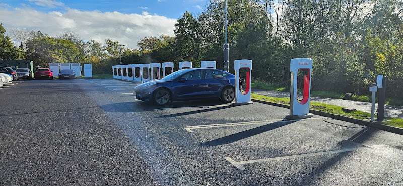 Tesla Supercharger EV Charging Station at 1 Chepstow Rd