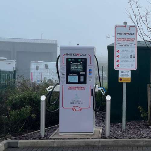 InstaVolt Charging Station EV Charging Station at Unit 3