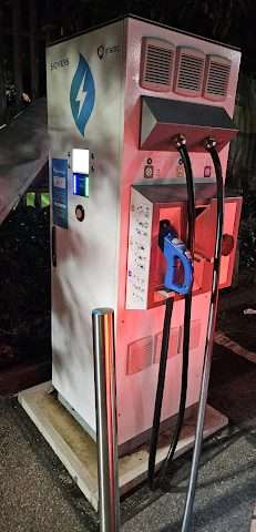 GeniePoint Charging Station in London United Kingdom of Great Britain and Northern Ireland