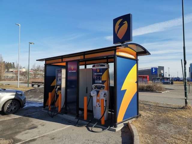 Fortum Charging Station in Lørenskog Norway 1473